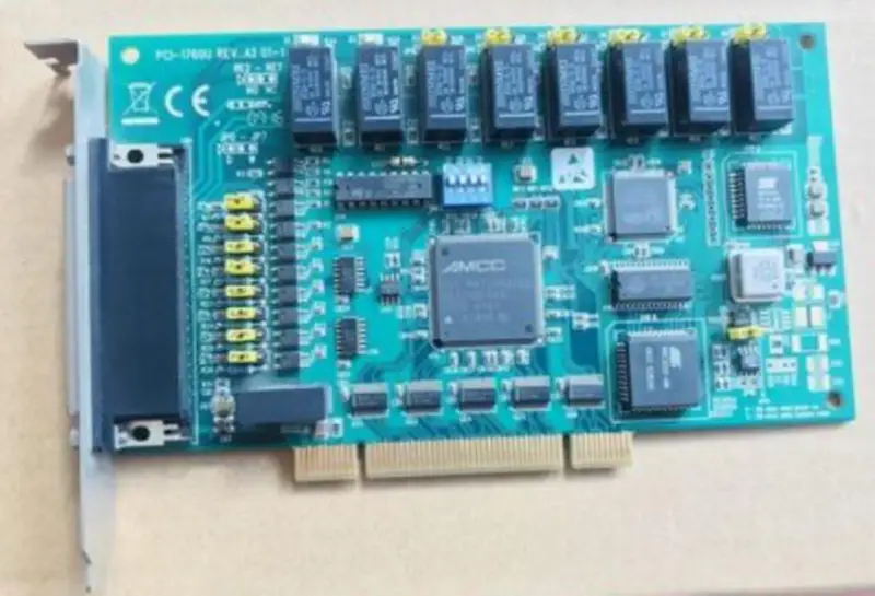 Scheda PCI-1760U REV.B1 A1 A2 a 8 canali con relè e 8 canali con ingresso digitale isolato