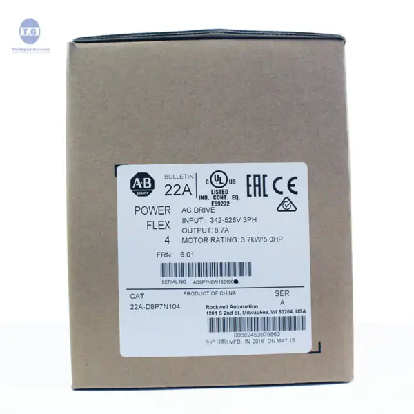 Azionamento Allen-Bradley 22A-D8P7N104