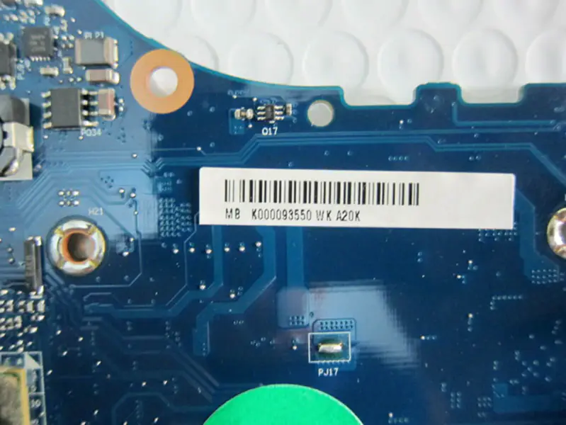 Scheda madre Toshiba K000093550