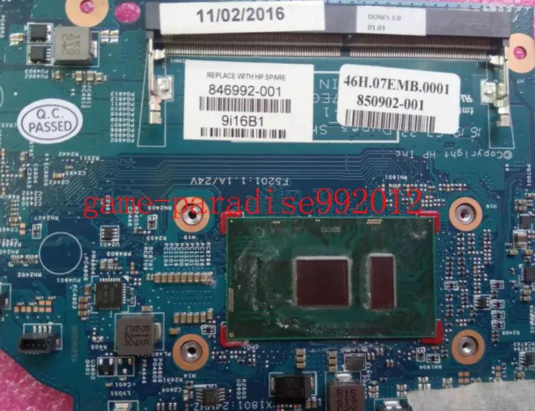 Scheda madre HP 846992-001