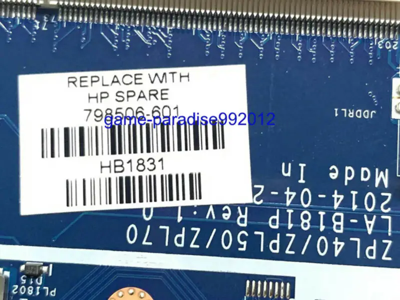 Scheda madre HP 798506-601