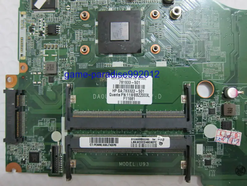 Scheda madre HP 781933-501