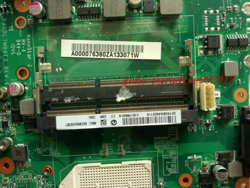 Scheda madre Toshiba 31BL7MB0010