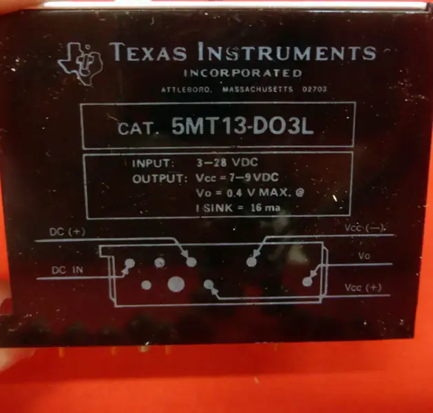 STRUMENTI TEXAS 5MT13-D03L