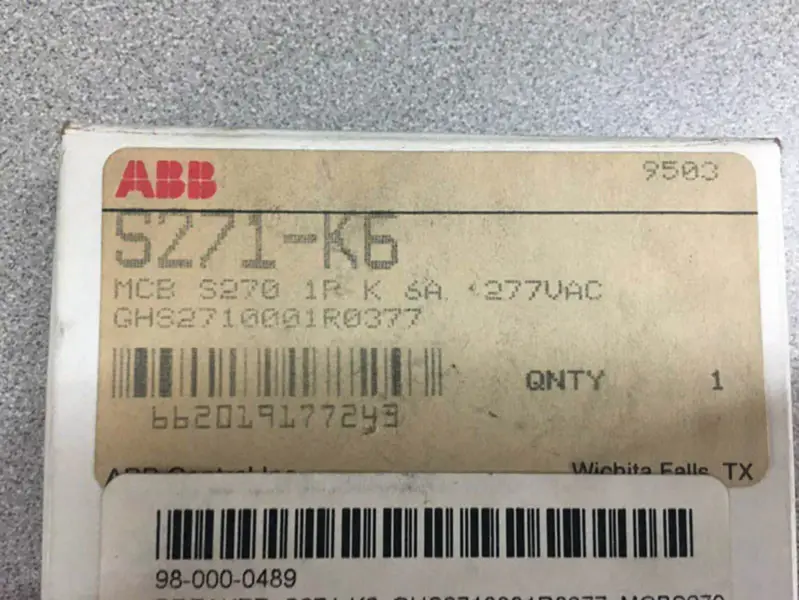 ABB S271-K6