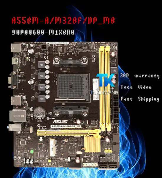 Asus 90PA0600-M1XBN055BM-A Scheda madre Mini-ATX