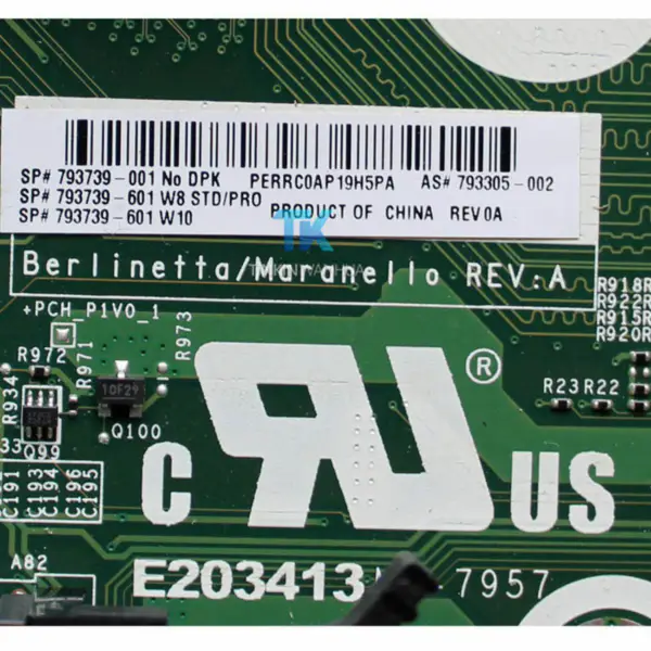 HP 793741-001 Scheda madre MicroATX