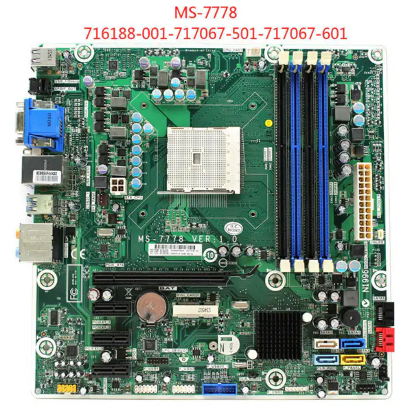 HP 716188-001 717067-501 scheda madre