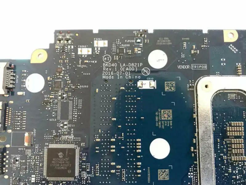 Scheda madre Dell LA-D821P