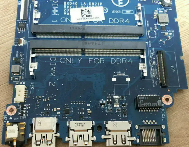 Scheda madre Dell LA-D821P