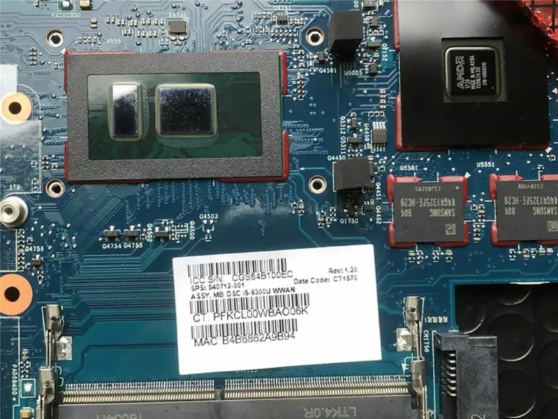 Scheda madre HP 840712-001