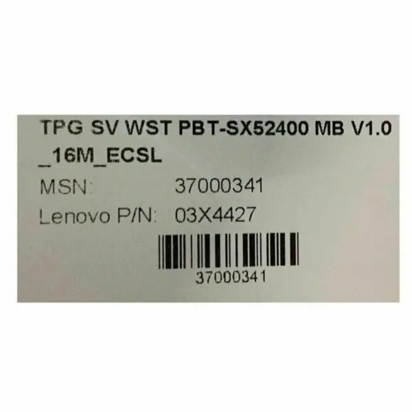 Scheda madre Lenovo 03X4427