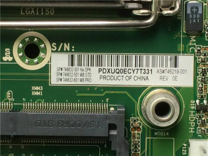 Scheda madre HP 746219-001
