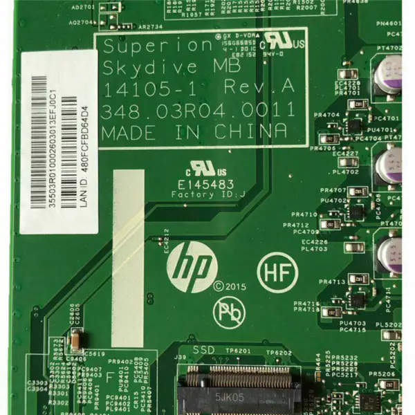 HP Envy Curved 34-A AIO 810716-002 14105-1 scheda madre