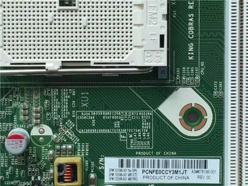 HP 676196-001 Scheda madre SFF Pro 6305 75 DDR3 FM2