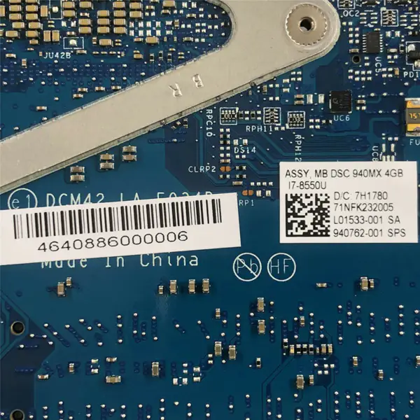 Scheda madre HP 940762-001