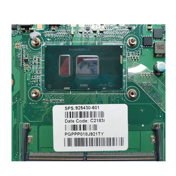 HP 925430-601 DA0P1BMB6D0 con scheda madre SR342 CPU i5-7200u