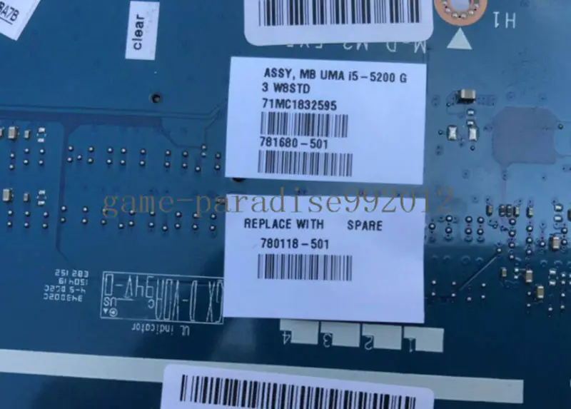 Scheda madre HP 780118-501
