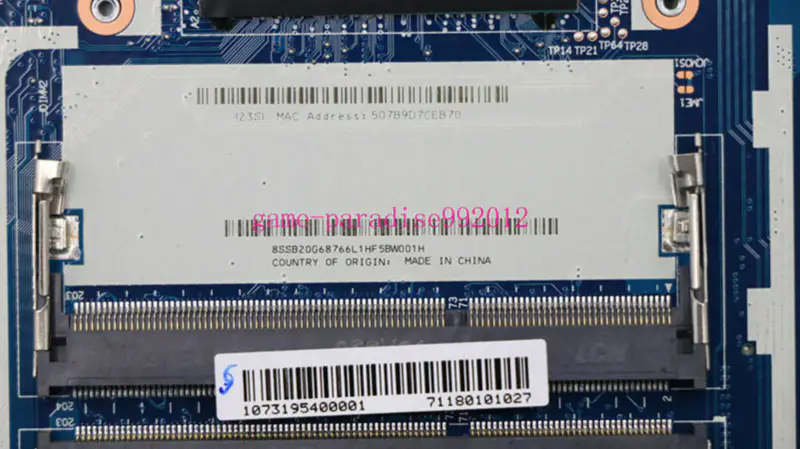 Scheda madre Lenovo 00HT660