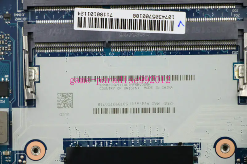 Scheda madre Lenovo 00HT586