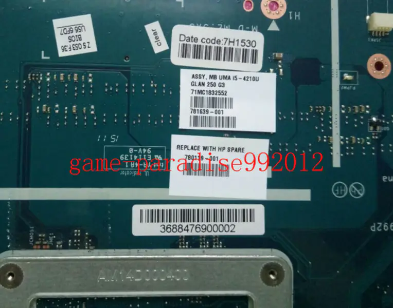 Scheda madre HP 780119-001