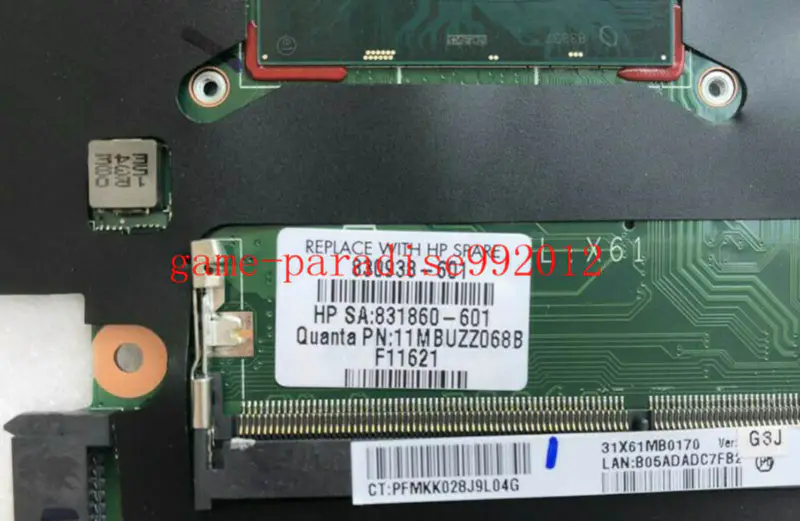 Scheda madre HP 830938-601
