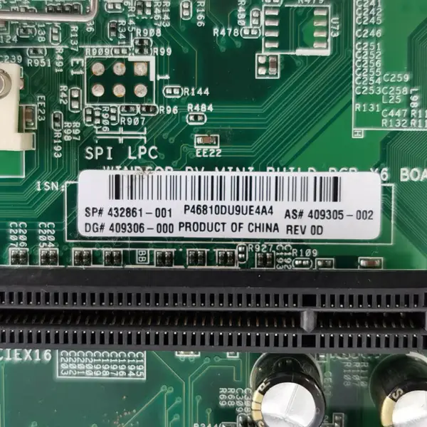 Scheda madre HP 432861-001409305-002