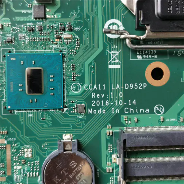 Scheda madre Lenovo 00UW363 LA-D952P