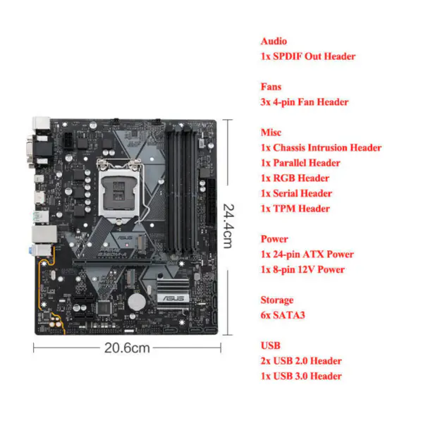 Scheda madre Asus PRIME B360M-A