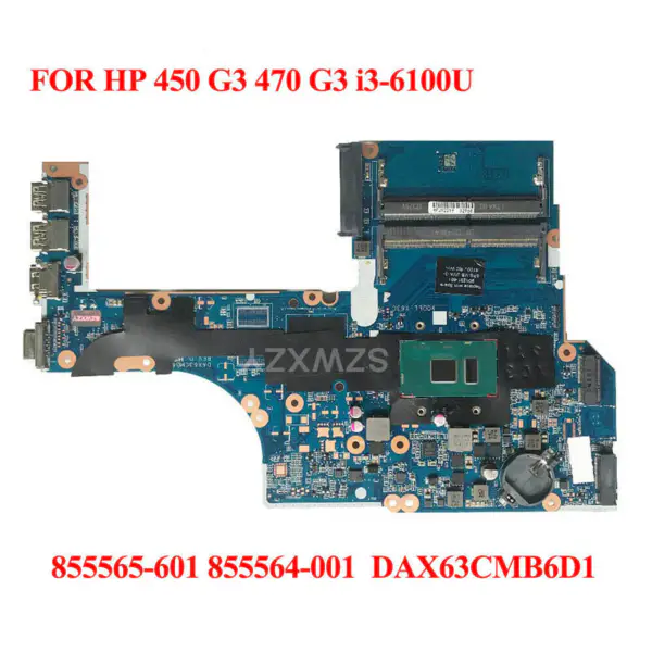 HP 855565-601 855564-001 Scheda madre DAX63CMB6D1