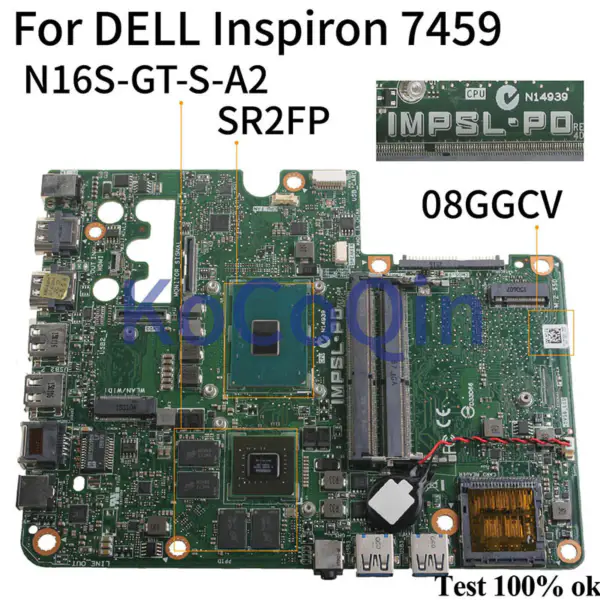Scheda madre Dell 08GGCV8GGCV i5-6300HQ
