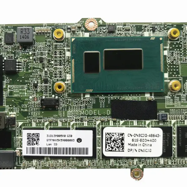 Scheda madre HP 0HP75V 0N8CJG N8CJG I7-4510U 0F6NVV F6NVV I7-4650U