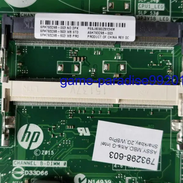 Scheda madre HP 793298-003/503/603