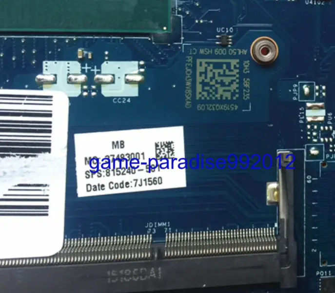 Scheda madre HP 815240-501