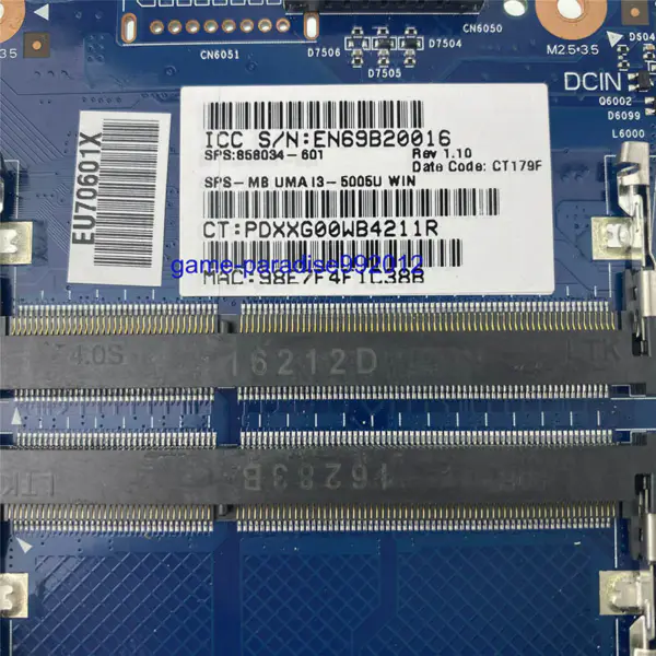 Scheda madre HP 858034-601