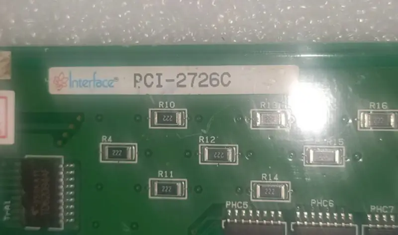 Interfaccia PCI-2726C Scheda DAQ