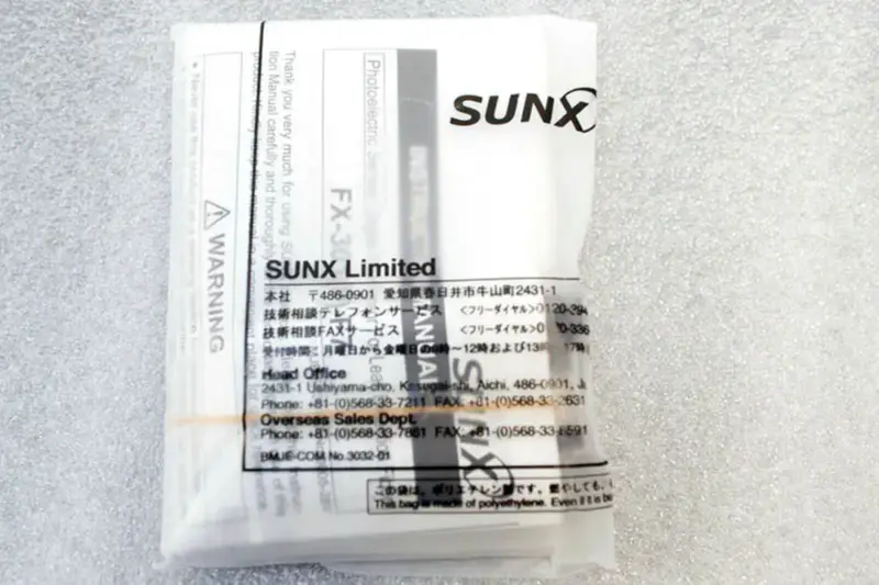 SENSORE SUNX FX-301P-F7 NUOVO FX-301P-F7
