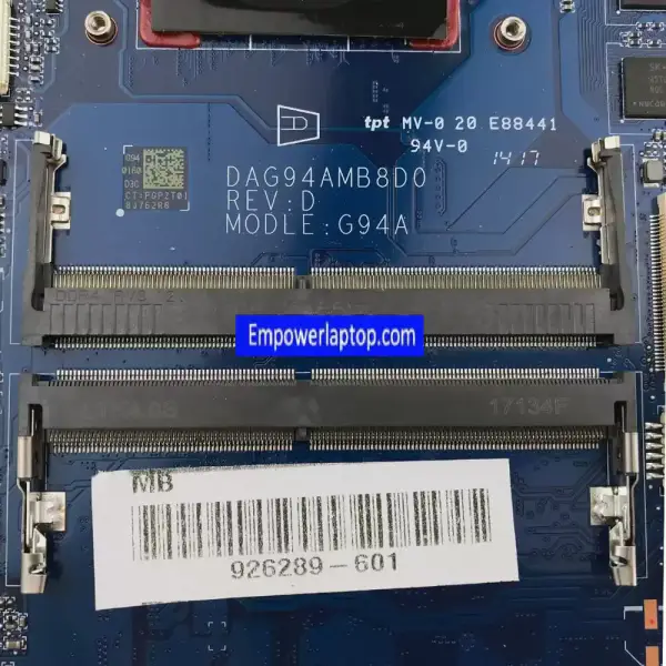 HP 255 G5 15-BA BDL51 LA-D711P 854962-001 854962-601 A8-7410 CPU Laptop Scheda Madre
