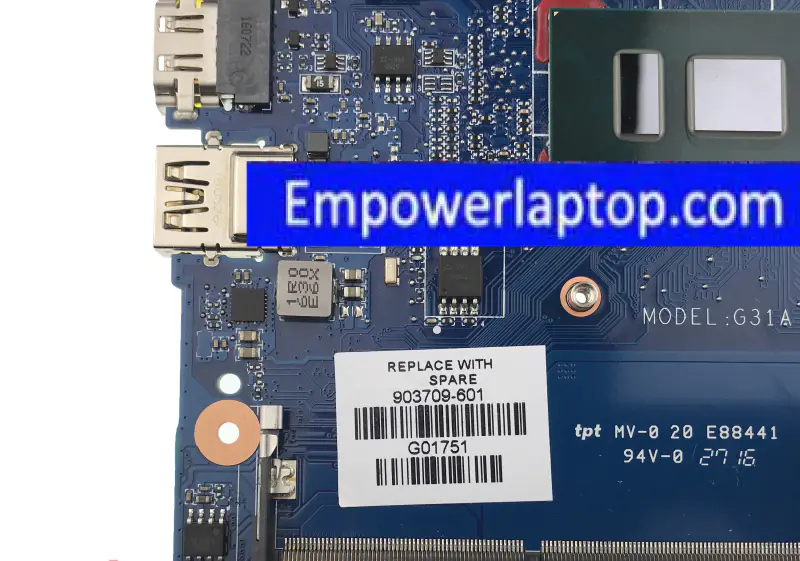 HP Probook 450 G2 784118-001 784118-501 ZPL40/ZPL50/ZPL70 LA-B181P Scheda madre