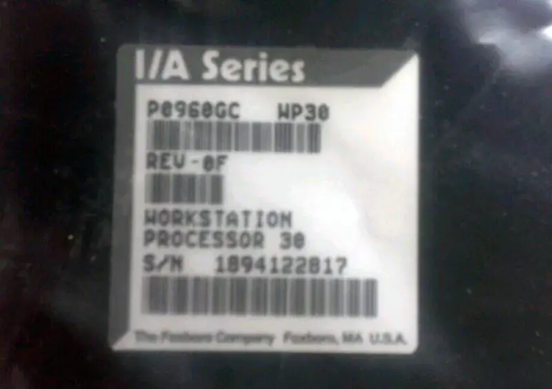 Serie I/A P0960GC