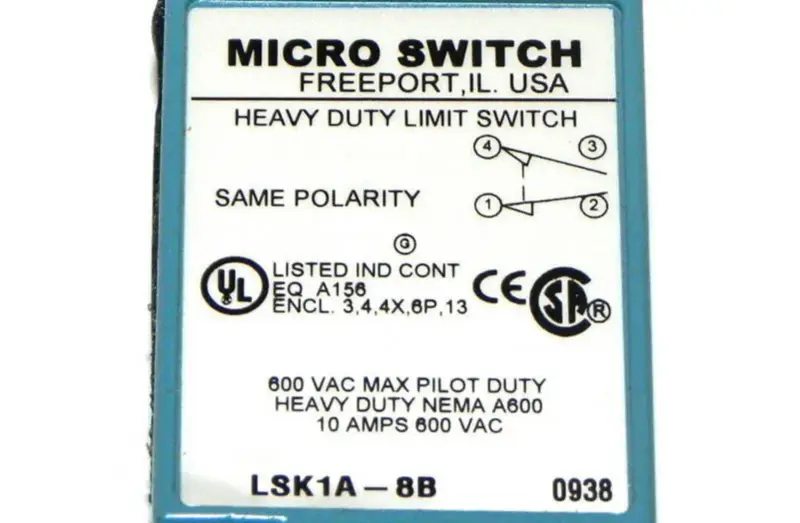 MICROINTERRUTTORE LSK1A-8B