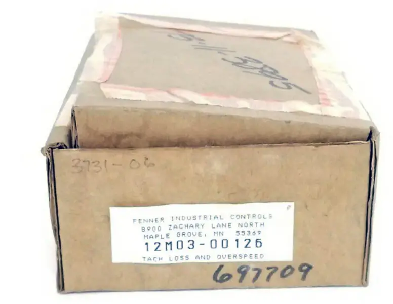 CONTROLLI INDUSTRIALI FENNER 12M03-00126