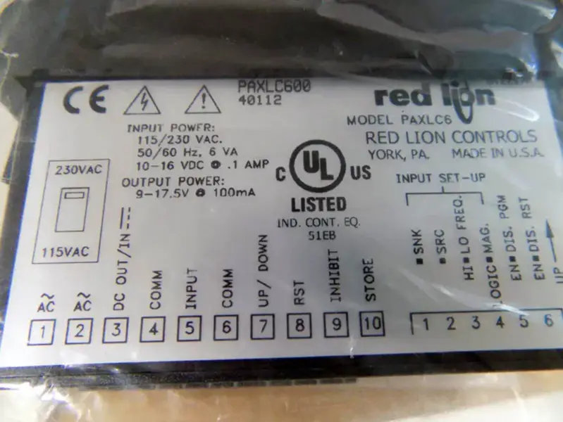 Controlli Red Lion PAXLC600