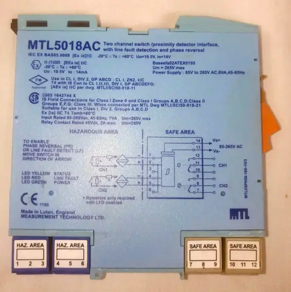 Interruttore MTL 5018AC