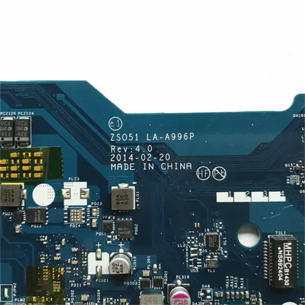 HP 752783-001 752783-501 ZS051 LA-A996P Scheda madre ATX