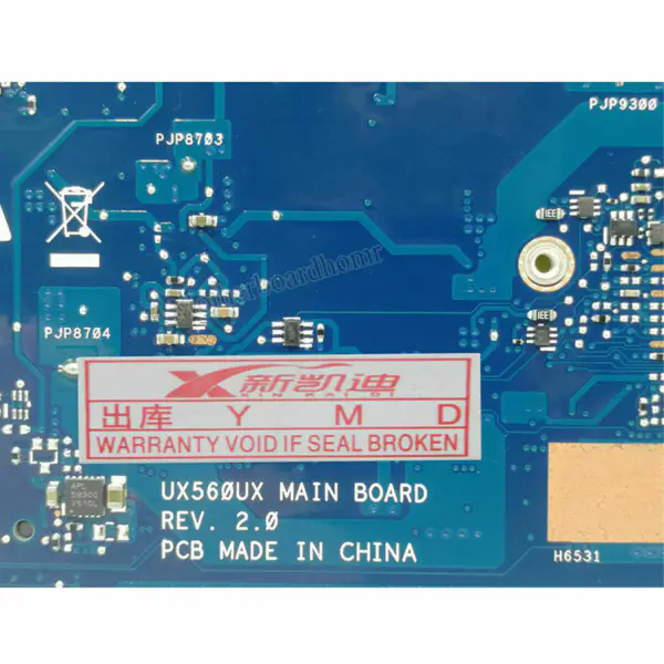 Asus 60NB0C20-MB7001 Q524UQ UX560U UX560UQK UX560UQ UX560UX Scheda madre ATX