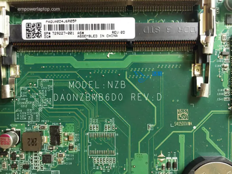 HP 729227-001 M2N78-LA Violet-GL8E 23 AIO DA0NZBMB6D0 scheda madre