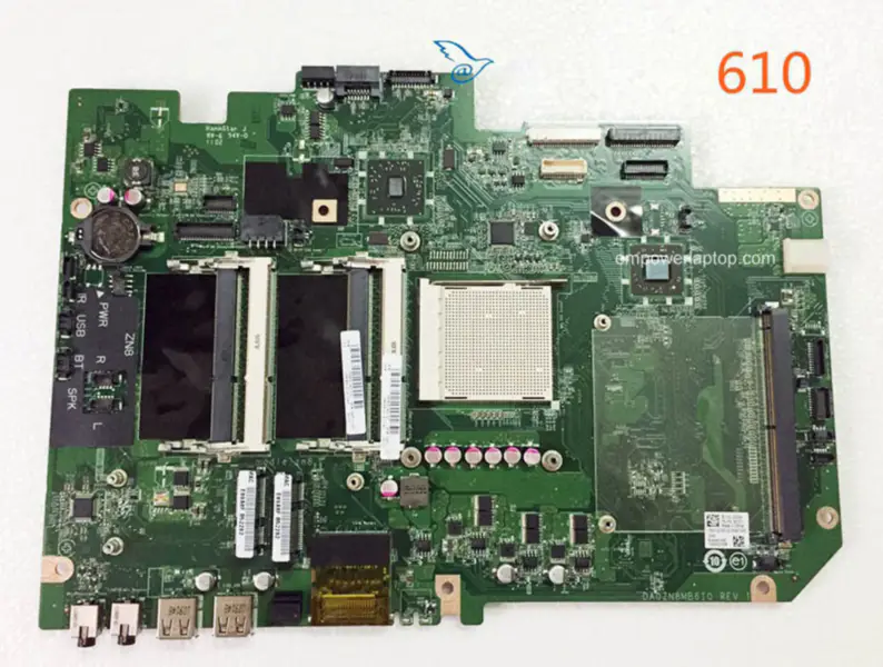 HP 648511-001 Touchsmart 610 AIO DA0ZN8MB6I0 Scheda madre