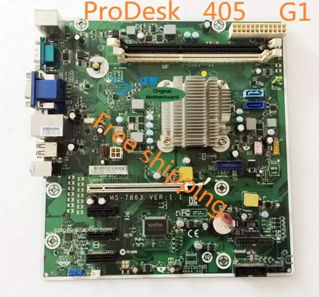 HP 729726-001 ProDesk 405 G1 MT 729643-001 MS-7863 VER:1.1 scheda madre