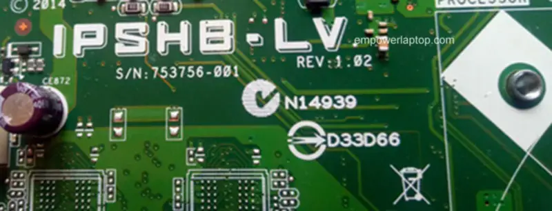 HP 729132-001 20 AIO 753756-001 Scheda madre IPSHB-LV